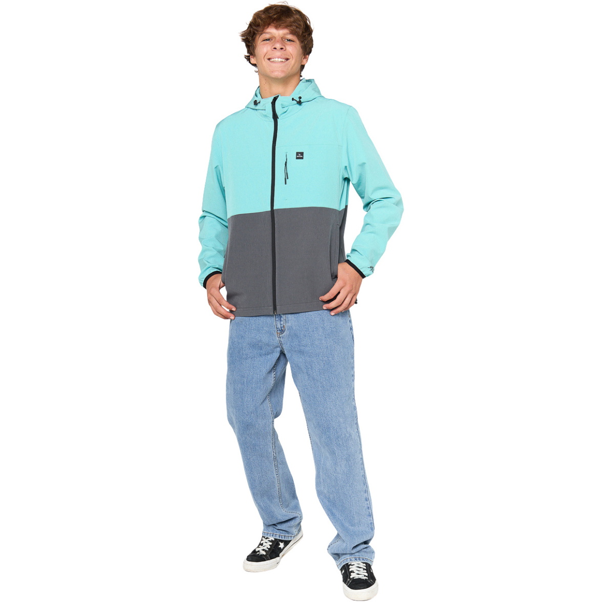 2025 Rip Curl Männer Anti Series Elite Jacket CJKAX9 - Aqua